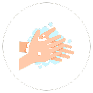 Ilustrasi cuci tangan